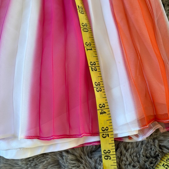 Anthropologie SIDDHA BANSAL Multi-Colored Georgette Digital Printed Maxi Skirt 4 - Picture 8 of 8